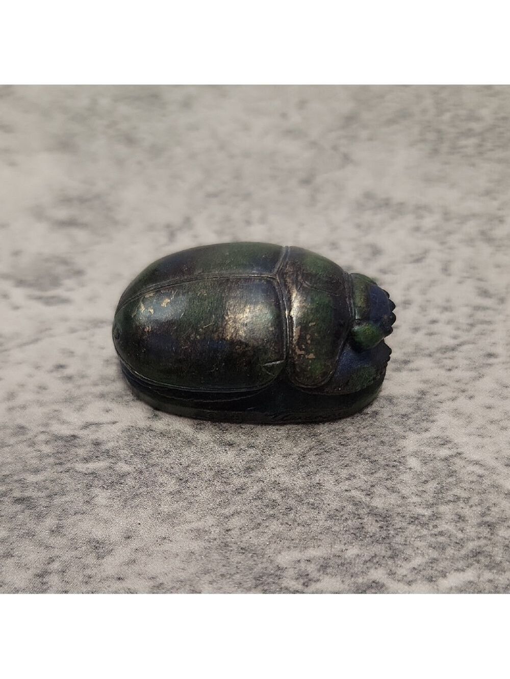 Vintage Egyptian Scarab Beetle figure